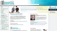 Desktop Screenshot of hospitalsafetycenter.com